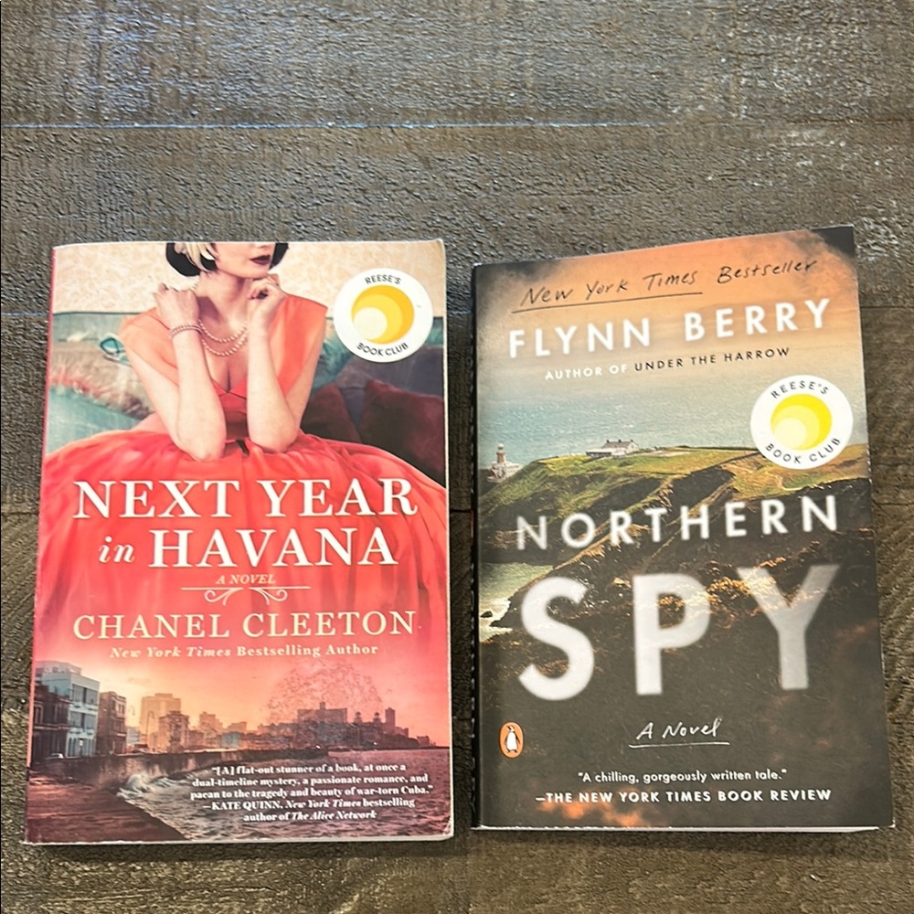 Reese’s Book Club Next Year in Havana & Northern Spy Books